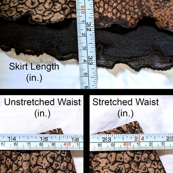 Vintage Piccalino Woman Skirt Set Womens L Snake Print Maxi Ruffles Mob Wife 90s - Picture 8 of 8